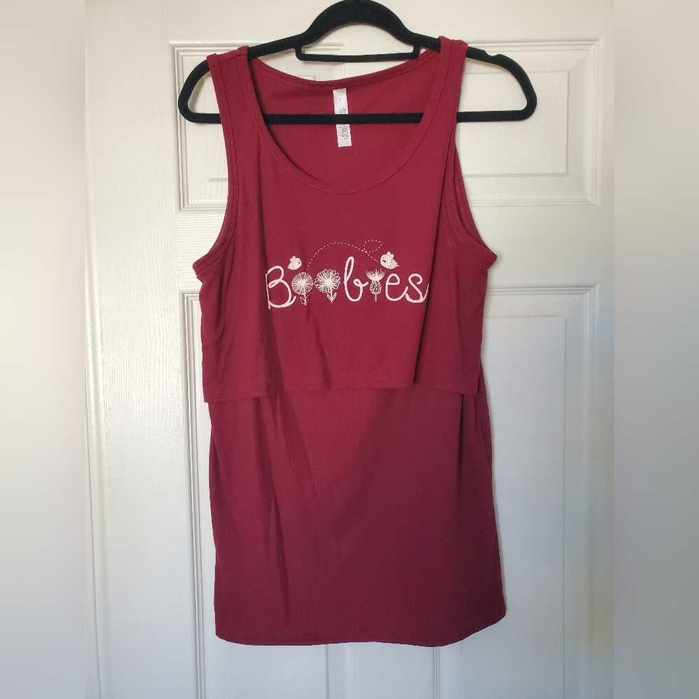 Latched Mama L Nursing Tank
